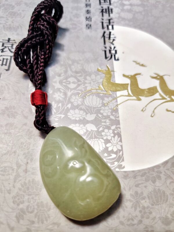 Jade rabbit pendant - 图片 3