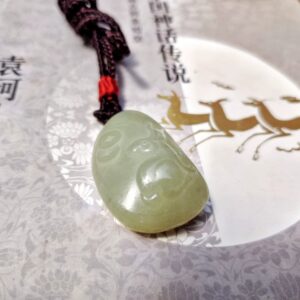 Jade rabbit pendant
